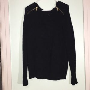 Black & Gold Sweater